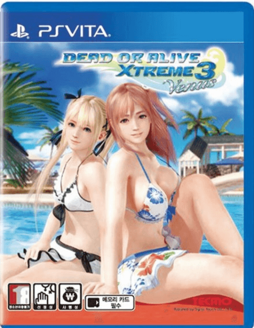 Dead or Alive Extreme 3 Venus box art for Playstation Vita